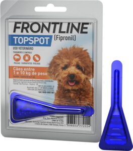 frontline topspot cães